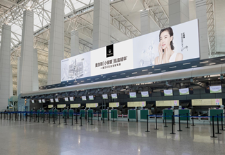 广州机场国内出发区媒体广告形式有那些?