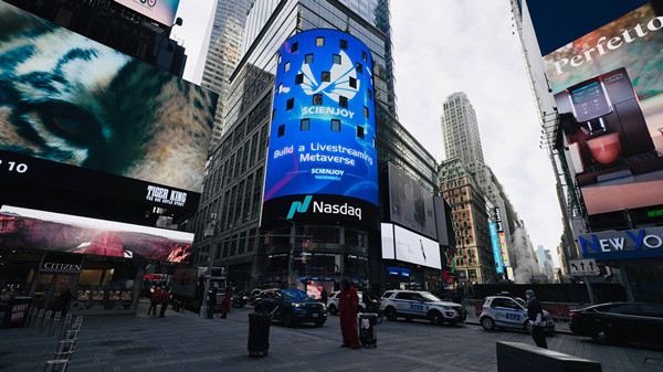 美国纽约时代广场大屏幕广告